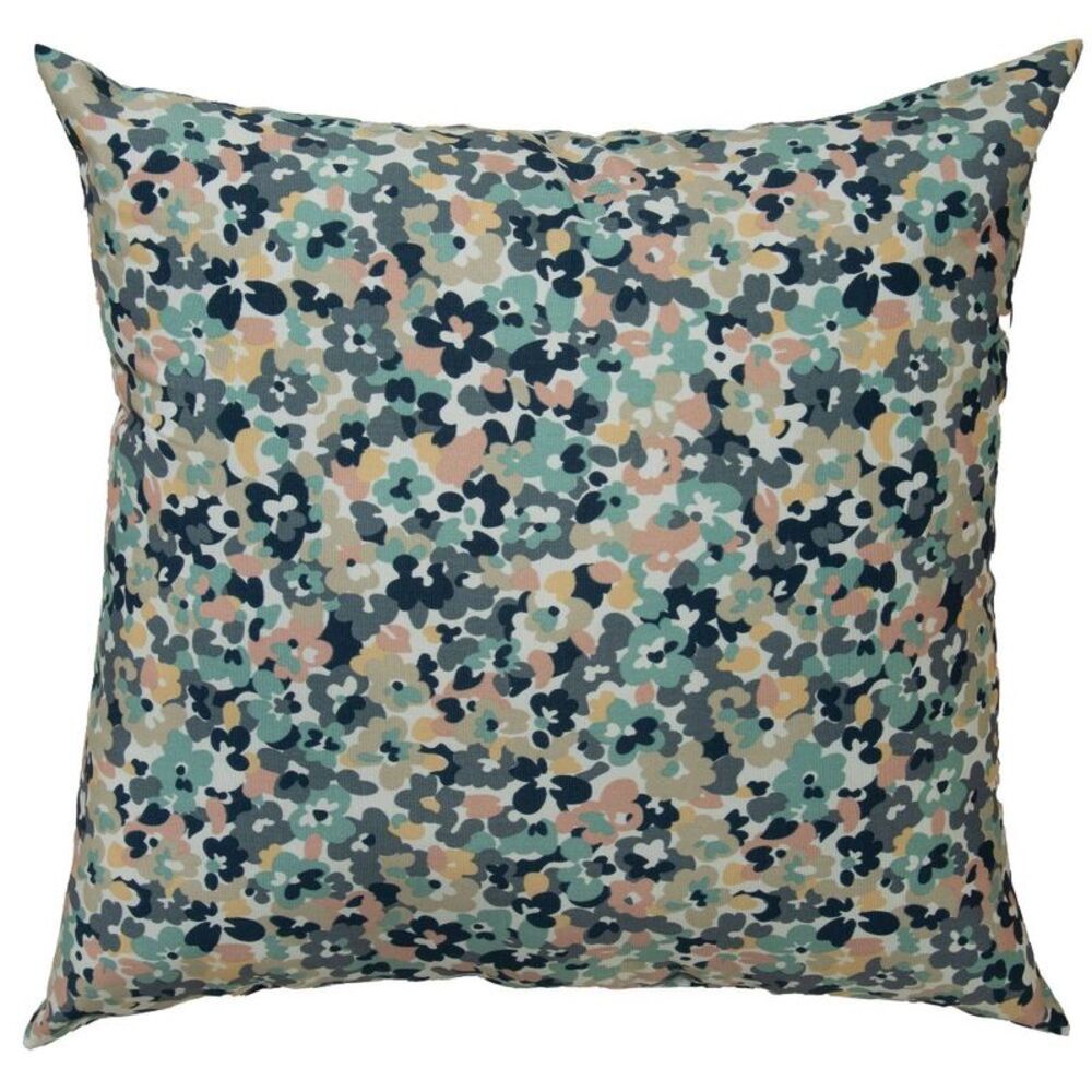 Rizzy Home Indoor/Outdoor 22"x22" Dainty Floral Poly Filled Throw Pillow
